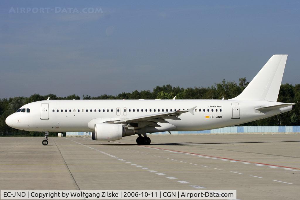 EC-JND, 2001 Airbus A320-214 C/N 1657, visitor