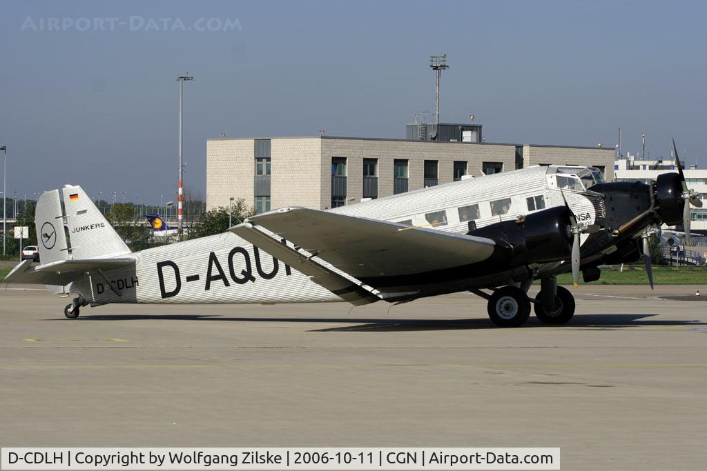 D-CDLH, 1936 Junkers Ju-52/3m C/N 130714, visitor