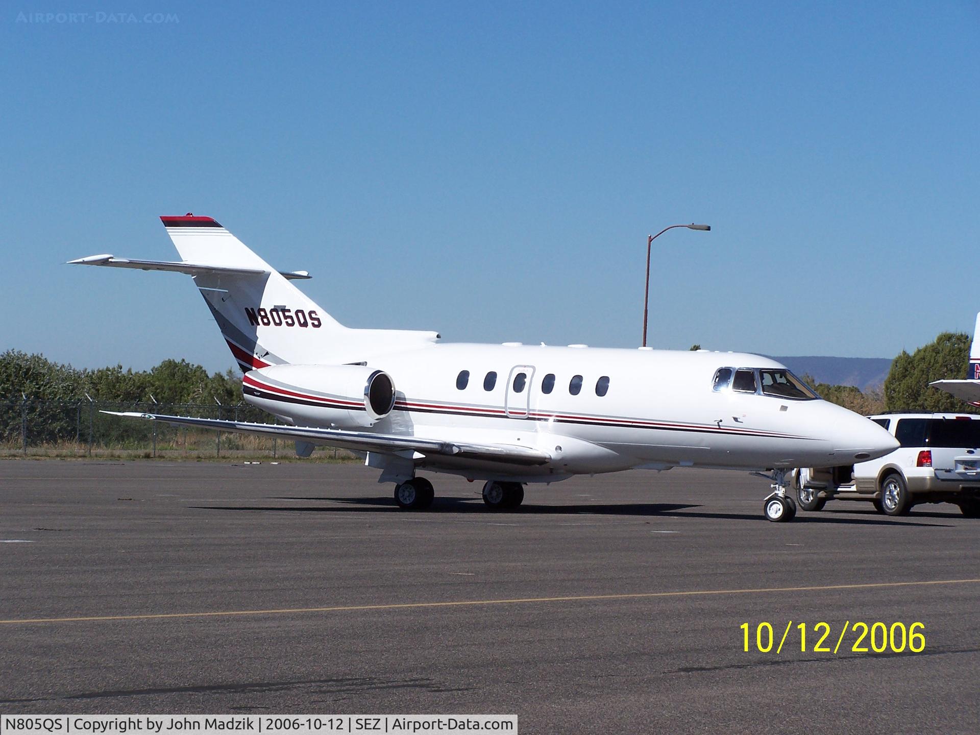 N805QS, 2000 Raytheon Hawker 800XP C/N 258505, Sedona Airport