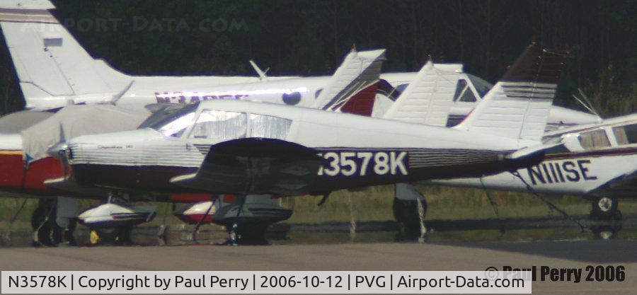 N3578K, 1967 Piper PA-28-140 C/N 28-23636, Fairly crowded ramp on this fine October Day