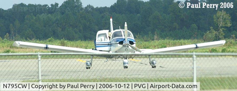 N795CW, 1964 Piper PA-28-180 C/N 28-2002, Sitting around at Hampton Roads Executive Airport
