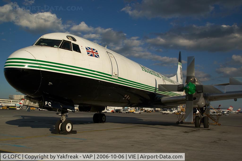 G-LOFC, 1959 Lockheed L-188C(F) Electra C/N 1100, Atlantic Airlines Lockheed Electra