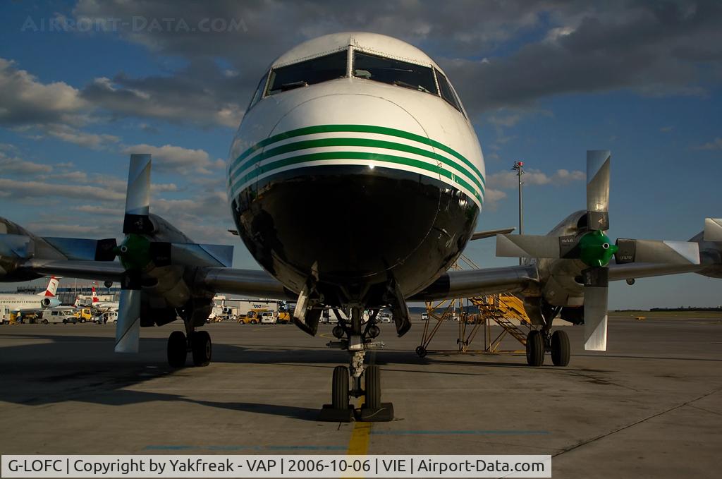 G-LOFC, 1959 Lockheed L-188C(F) Electra C/N 1100, Atlantic Airlines Lockheed Electra