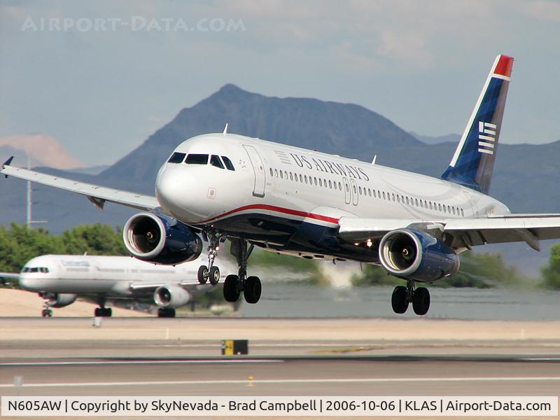 N605AW, 1997 Airbus A320-232 C/N 543, US Airways / 1997 Airbus Industrie A320-232