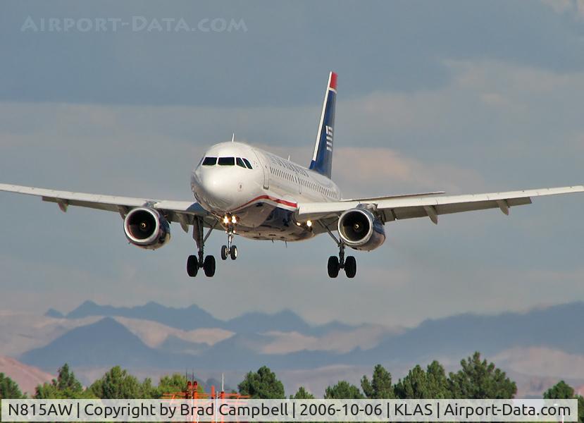 N815AW, 2000 Airbus A319-132 C/N 1323, US Airways / 2000 Airbus Industrie A319-132