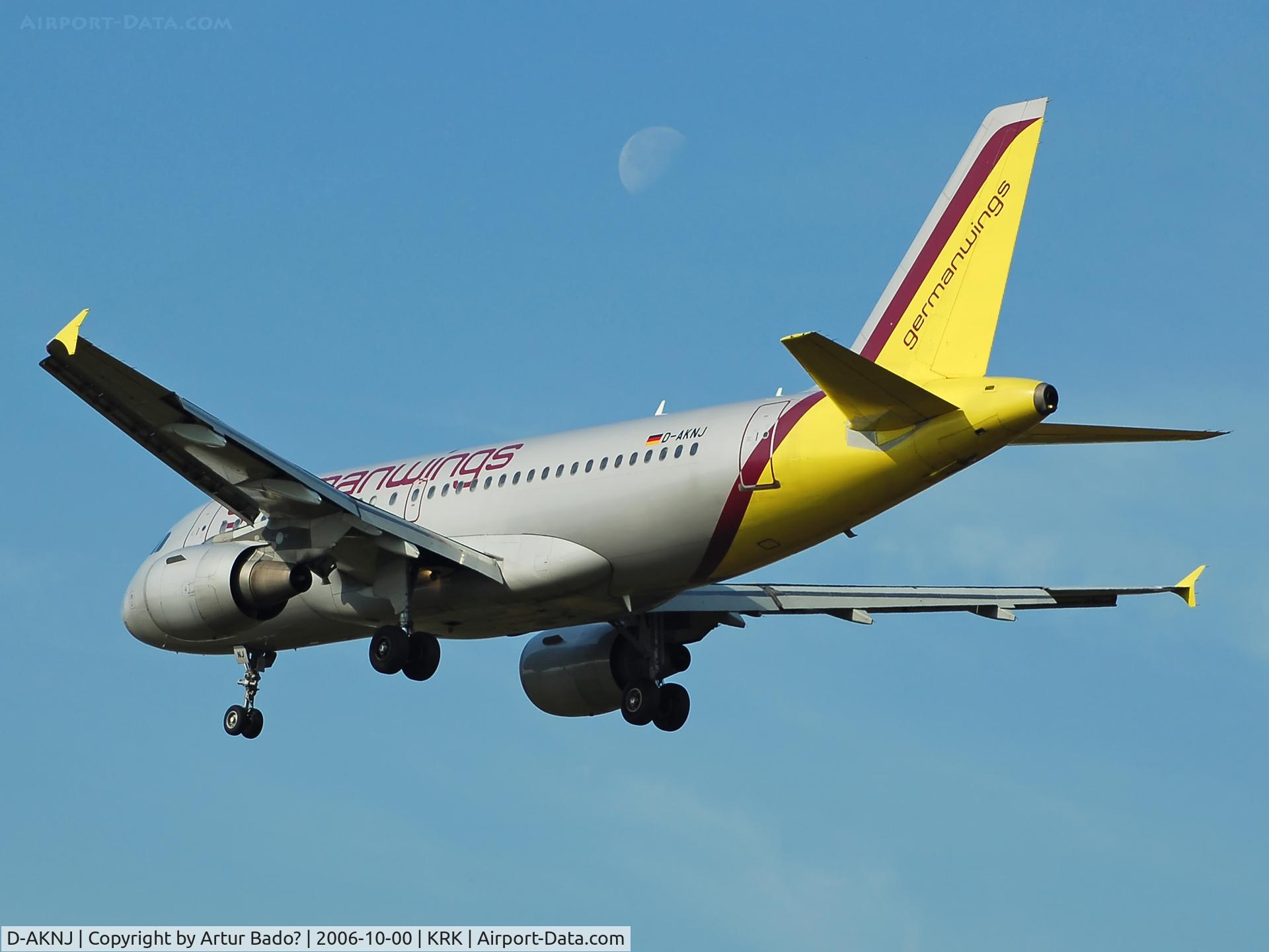 D-AKNJ, 2000 Airbus A319-112 C/N 1172, Germanwings