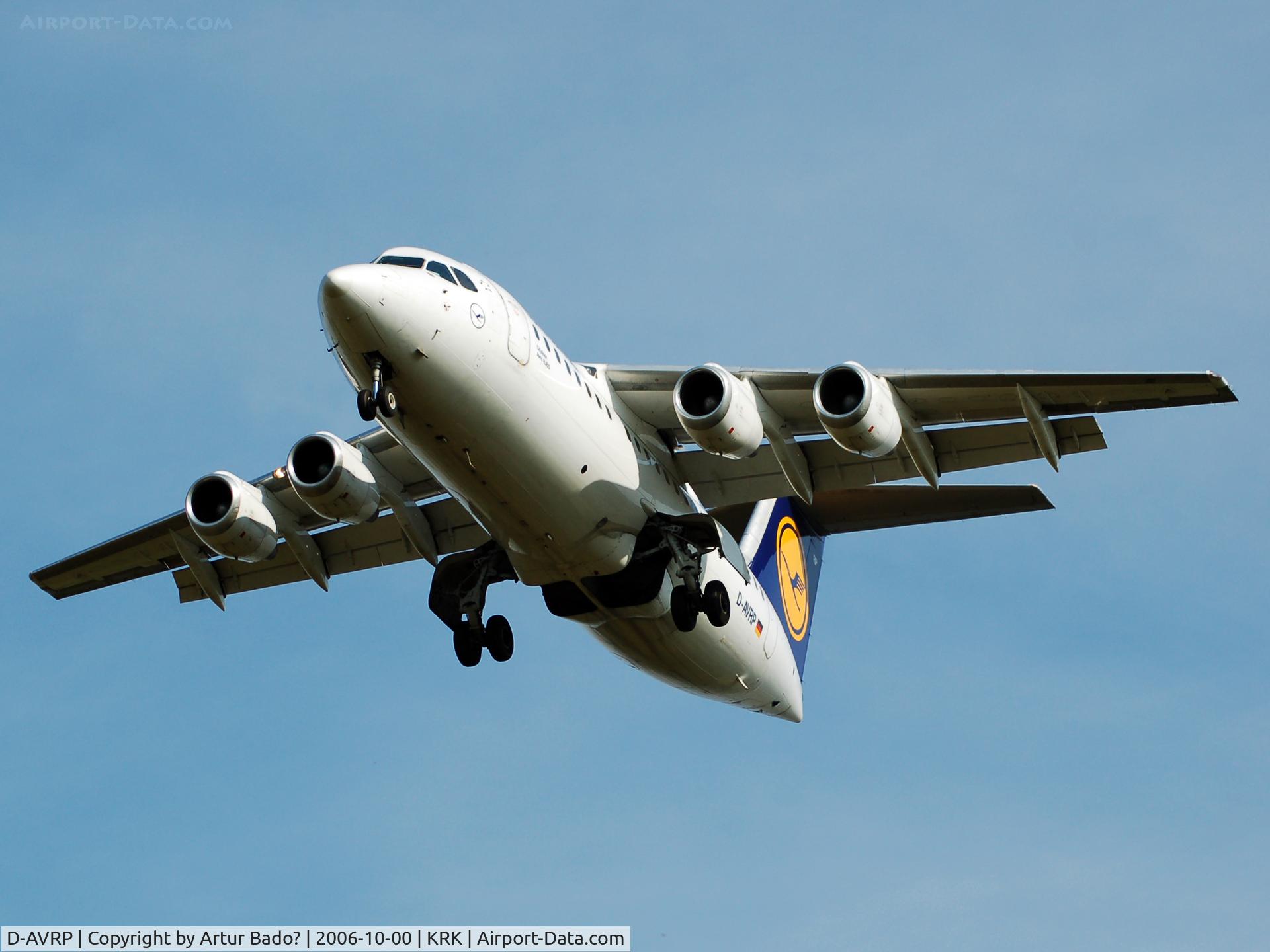 D-AVRP, 1997 British Aerospace Avro 146-RJ85 C/N E.2303, Lufthansa