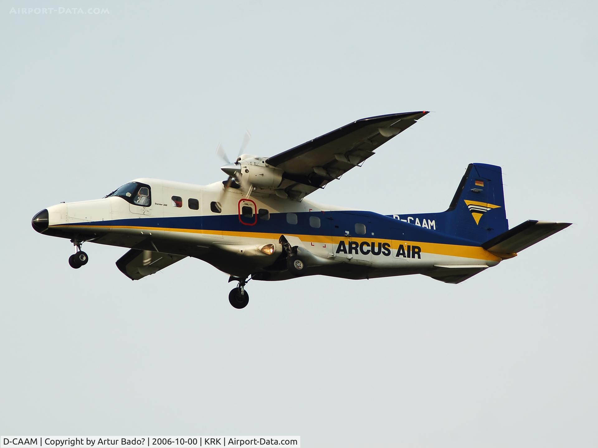D-CAAM, 1991 Dornier 228-212 C/N 8205, ARCUS AIR - Dornier 220
