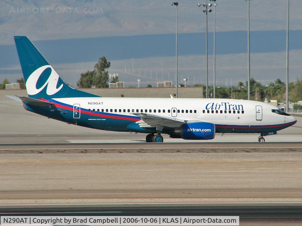 N290AT, 2006 Boeing 737-7BD C/N 33925, airTran / 2006 Boeing 737-7BD
