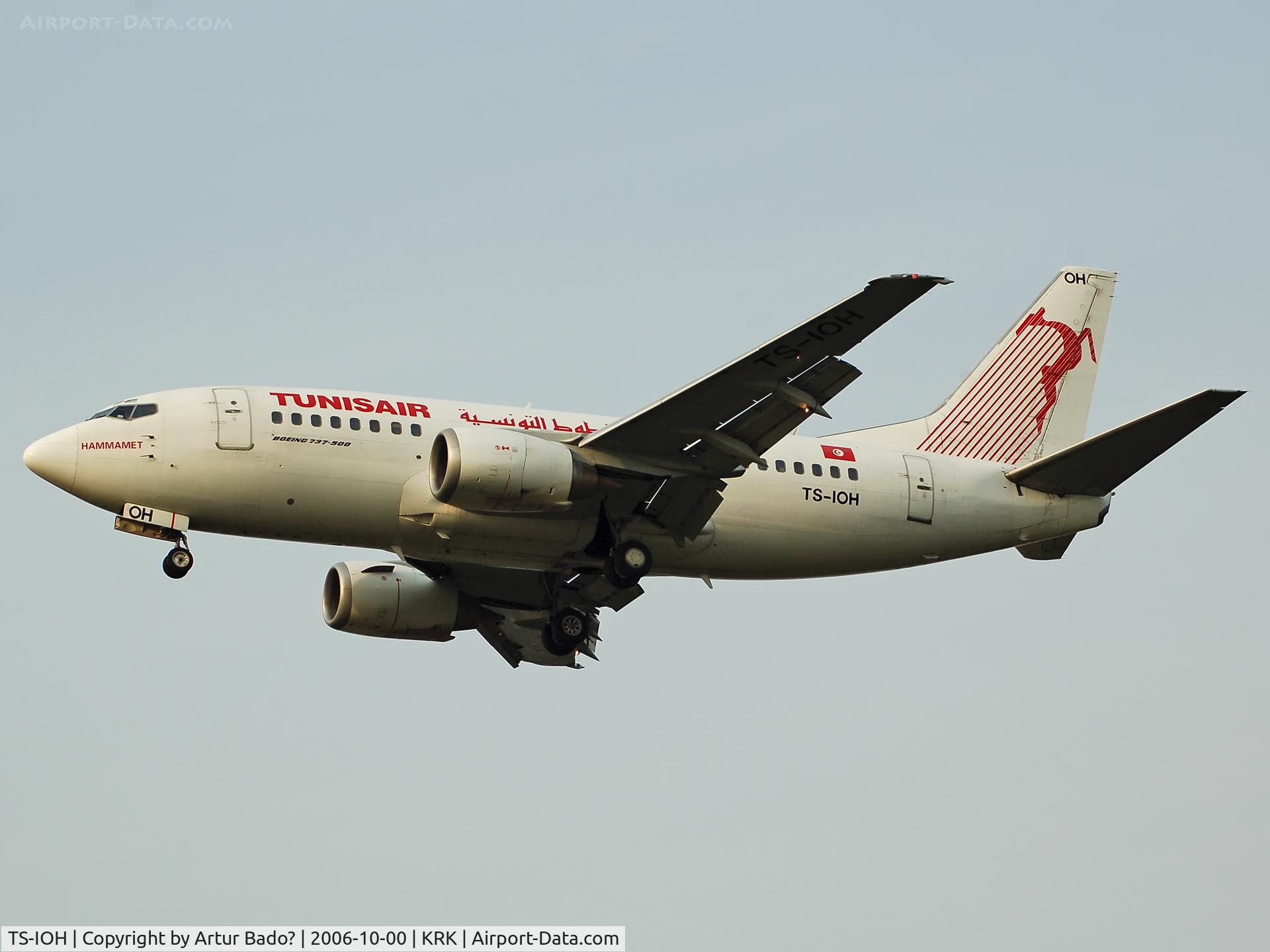 TS-IOH, 1993 Boeing 737-5H3 C/N 26640, Tunisair