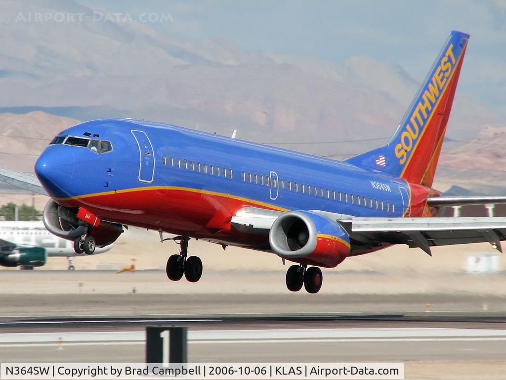 N364SW, 1993 Boeing 737-3H4 C/N 26575, Southwest Airlines / 1993 Boeing 737-3H4