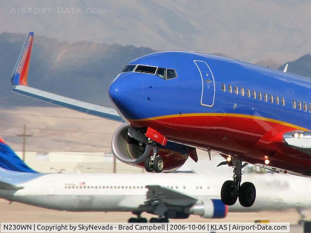 N230WN, 2006 Boeing 737-7H4 C/N 34592, Southwest Airlines / 2006 Boeing 737-7H4