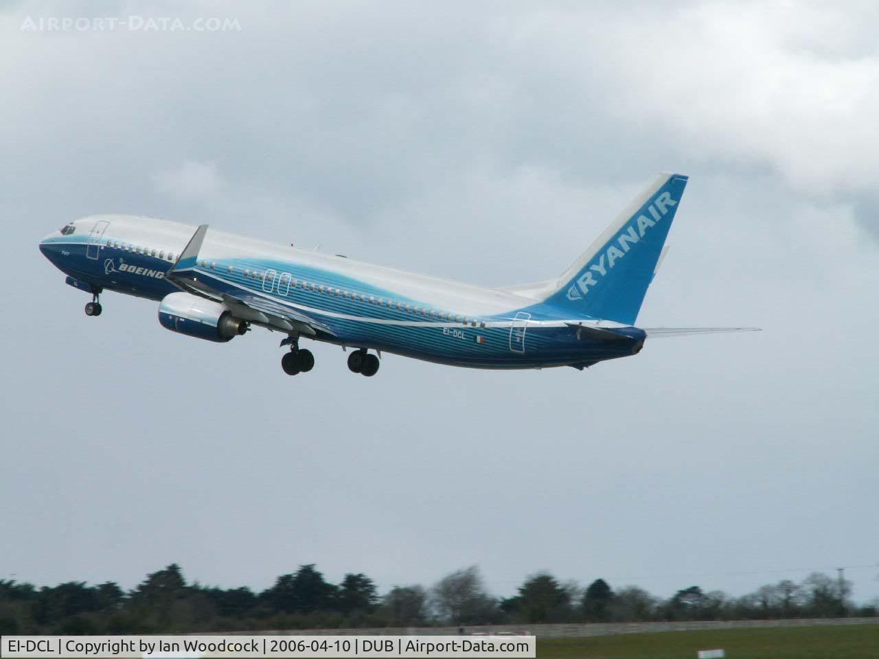 EI-DCL, 2004 Boeing 737-8AS C/N 33806, Boeing 737 8AS Ryanair-departing Dublin