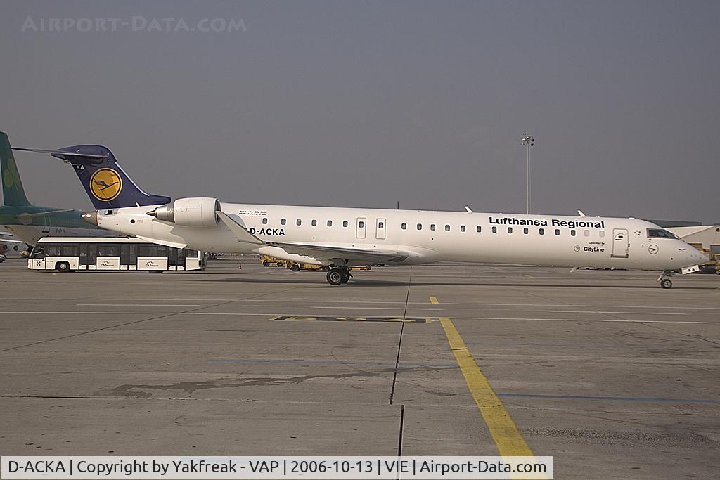D-ACKA, 2006 Bombardier CRJ-900LR (CL-600-2D24) C/N 15072, Lufthansa Regional Canadair Regionaljet 900