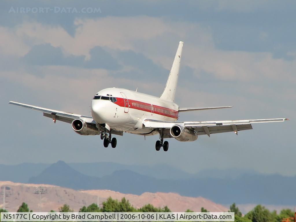 N5177C, 1974 Boeing 737-200 C/N 20693, J.A.N.E.T. Airlines - EG & G / 1974 Boeing 737-200