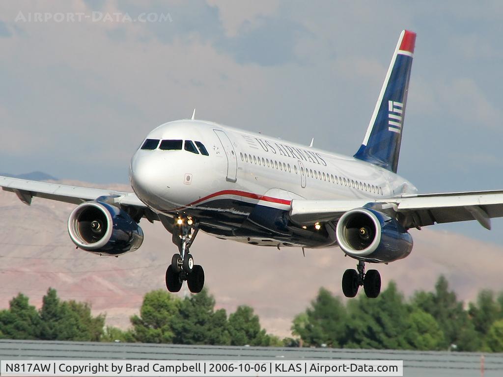 N817AW, 2000 Airbus A319-132 C/N 1373, US Airways / 2000 Airbus Industrie A319-132