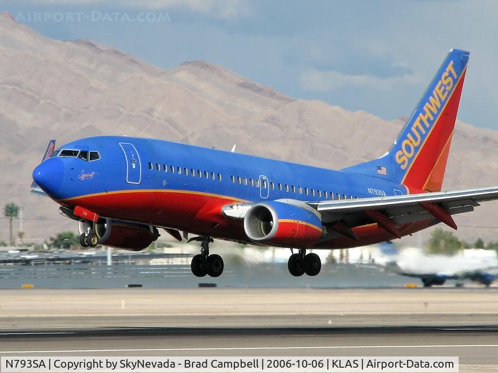 N793SA, 2001 Boeing 737-7H4 C/N 27888, Southwest Airlines - 'Spirit One' / 2001 Boeing 737-7H4