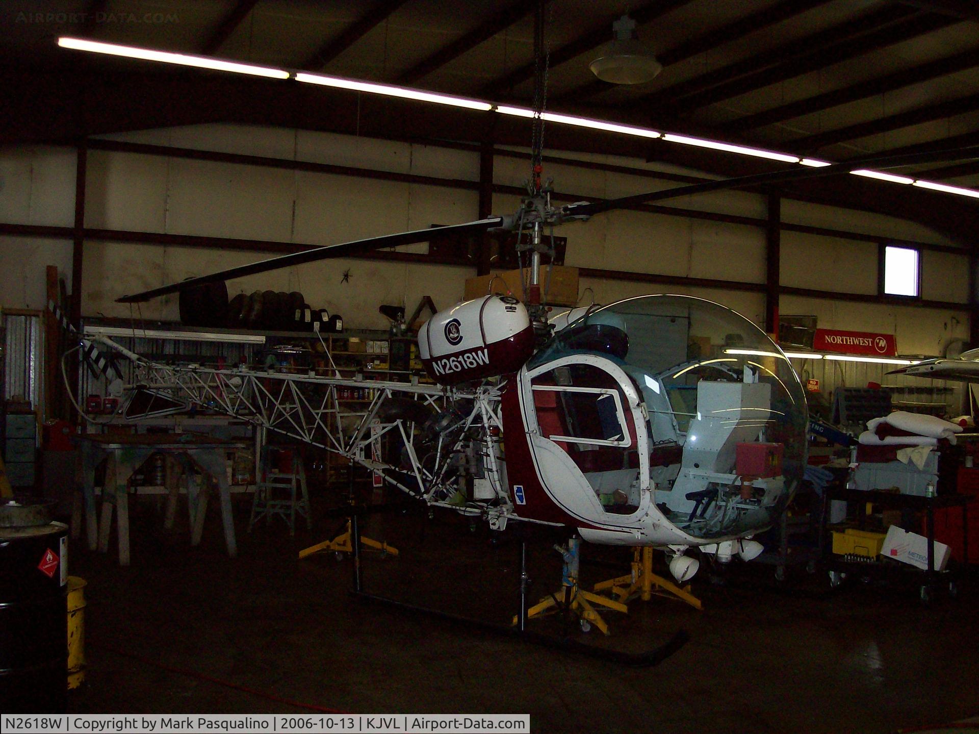 N2618W, 1966 Bell 47G-3B-1 Sioux C/N 6580, Bell 47G-3B-1