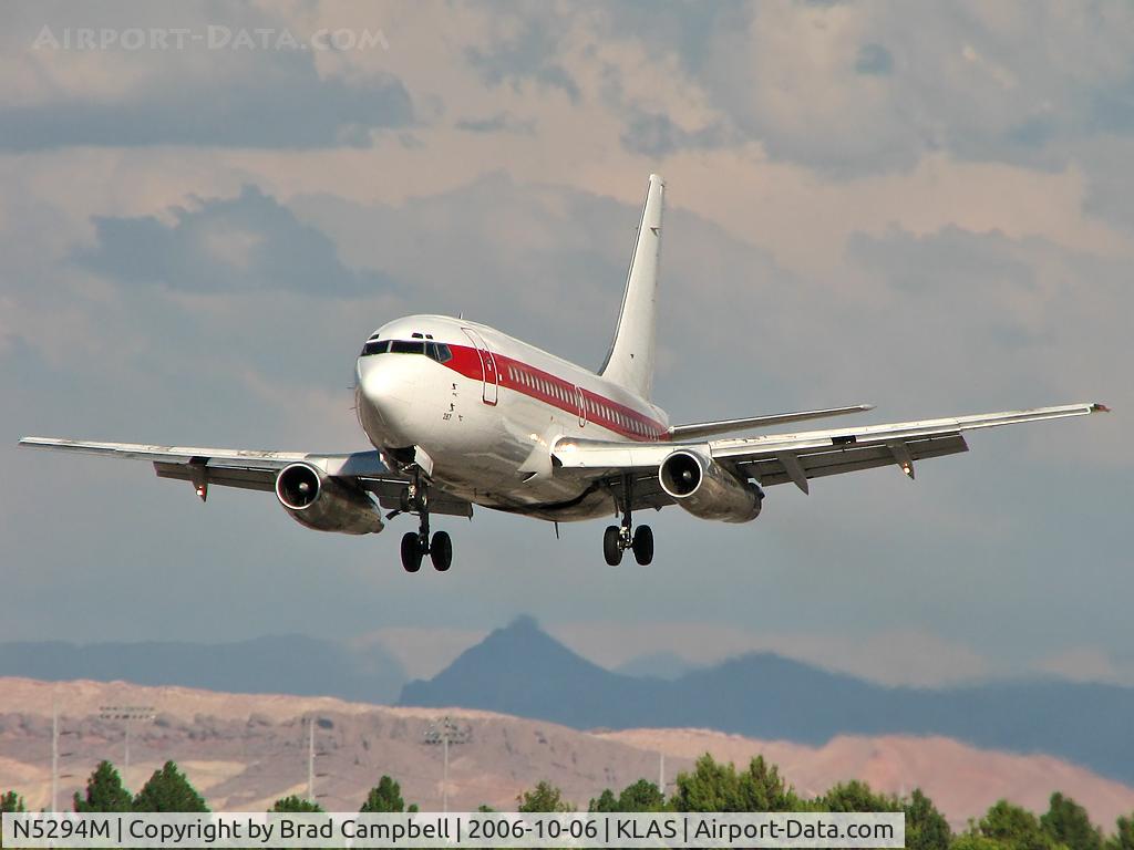 N5294M, 1974 Boeing 737-200 C/N 20694, J.A.N.E.T. Airlines / 1974 Boeing 737-200