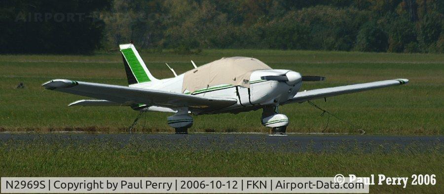 N2969S, 1979 Piper PA-28-181 C/N 28-8090013, All covered, looking lonely