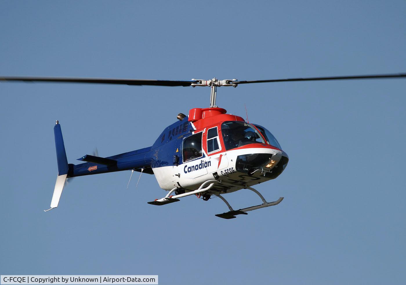 C-FCQE, 1970 Bell 206B JetRanger C/N 535, C-FCQE Hovering