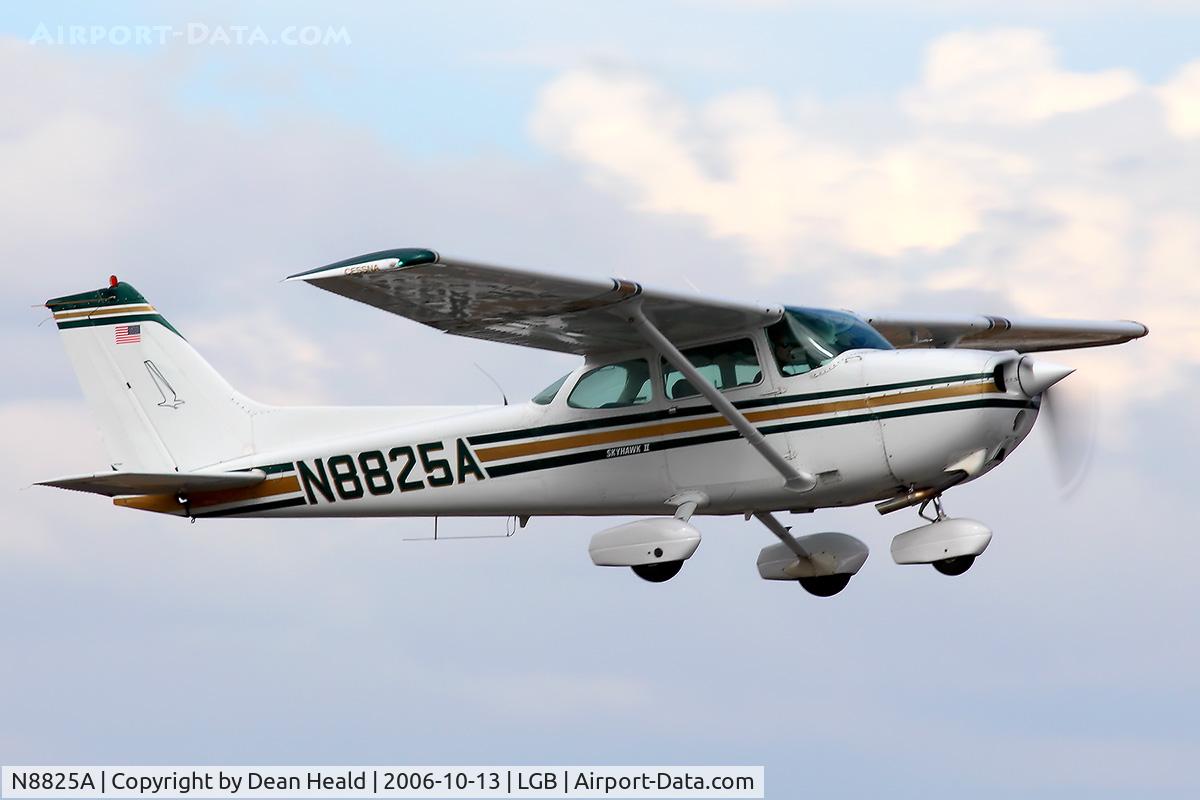N8825A, 1981 Cessna 172P C/N 17274860, Intersection departure from RWY 12 for this 1981 Cessna 172P Skyhawk II (N8825A).