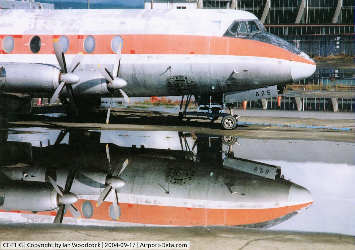 CF-THG, 1957 Vickers Viscount 757 C/N 224, Ex Air Canada Viscount at Vancouver International