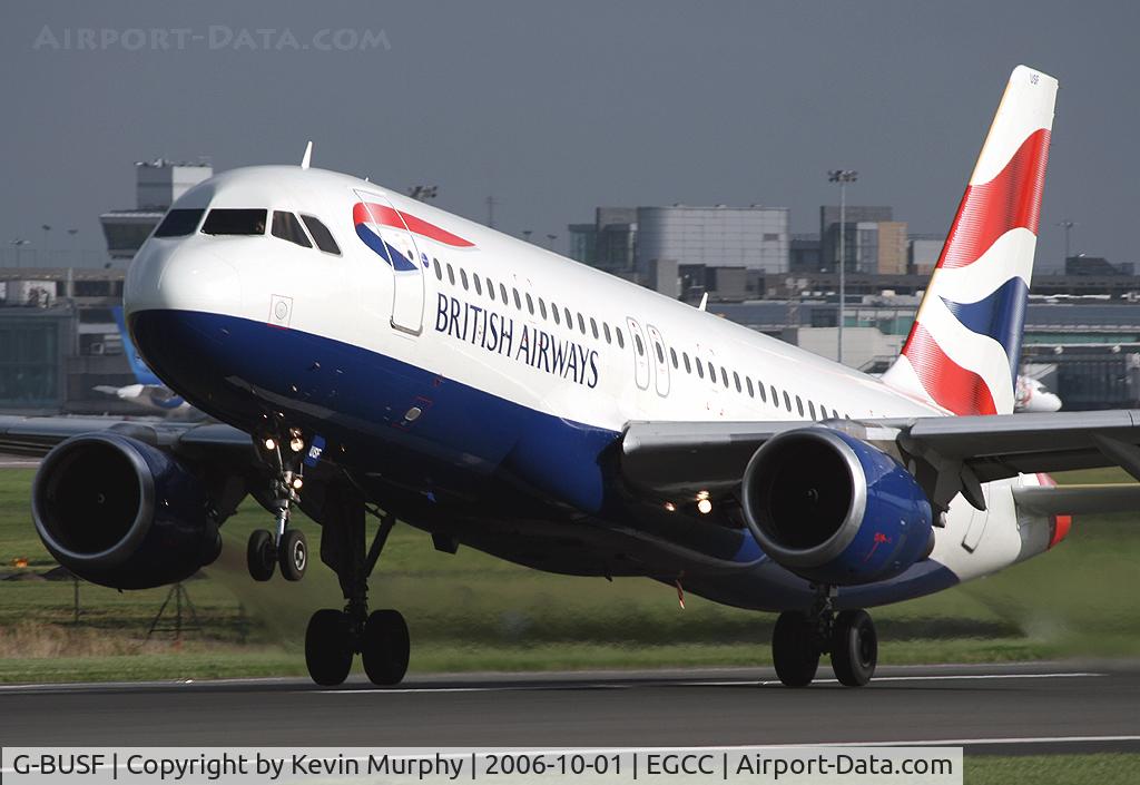 G-BUSF, 1989 Airbus A320-111 C/N 018, BA A320