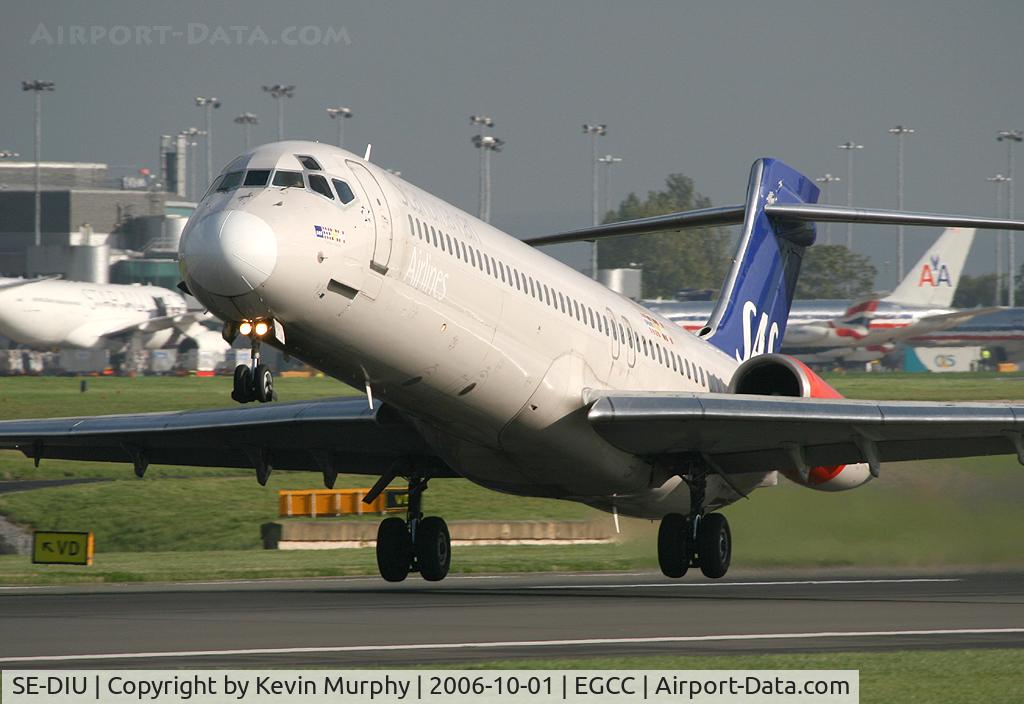 SE-DIU, 1991 McDonnell Douglas MD-87 (DC-9-87) C/N 53011, SAS MD