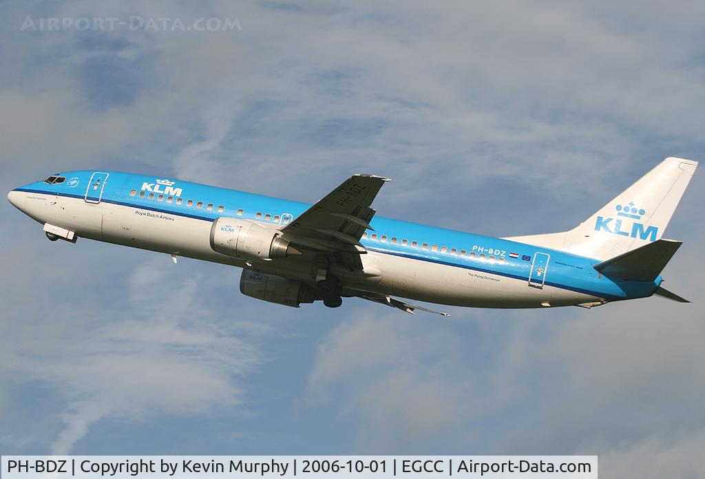 PH-BDZ, Boeing 737-406 C/N 25355, KLM 737