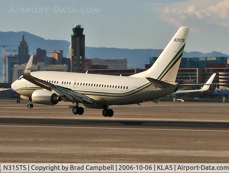 N315TS, 2000 Boeing 737-7CU C/N 30772, Tudor-Saliba Corp. - Sylmar, California / 2000 Boeing 737-7CU