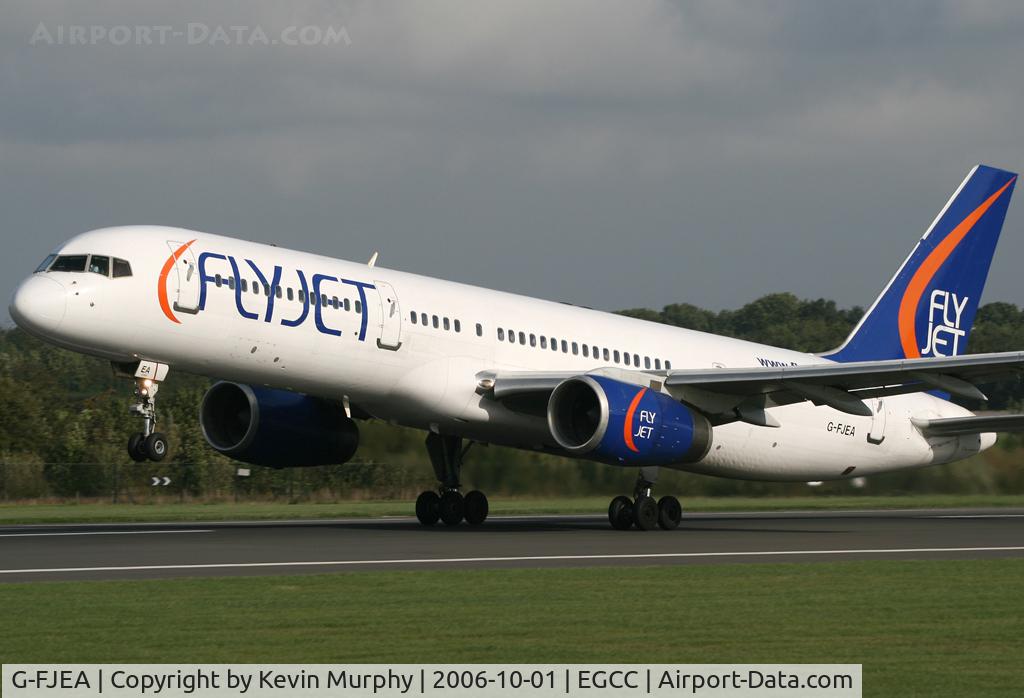 G-FJEA, 1990 Boeing 757-23A C/N 24636, Flyjet 757