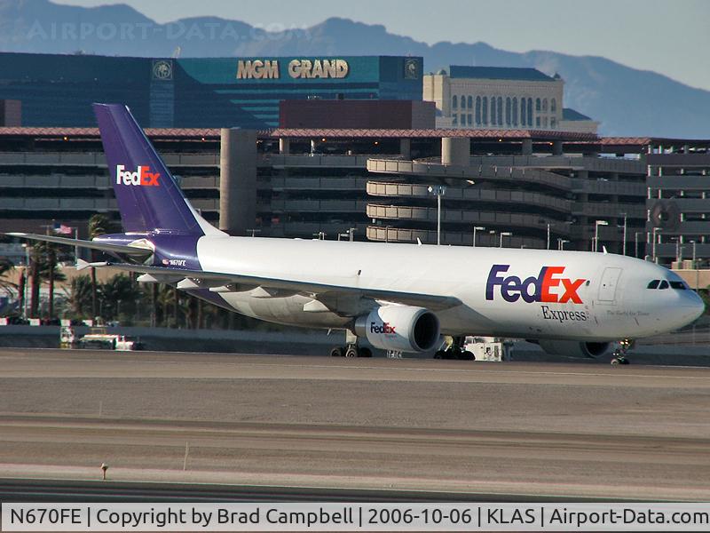 N670FE, 1997 Airbus A300F4-605R C/N 777, Federal Express - 'FedEx' / 1997 Airbus Industrie A300F4-605R