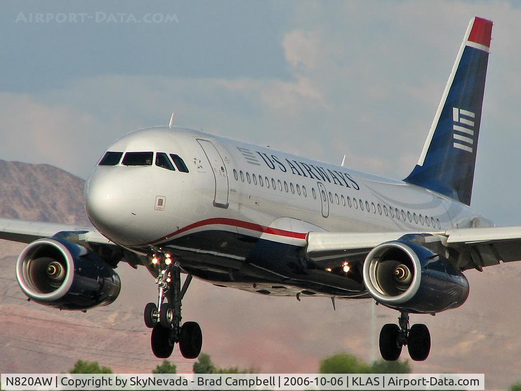 N820AW, 2000 Airbus A319-132 C/N 1397, US Airways / 2000 Airbus Industrie A319-132