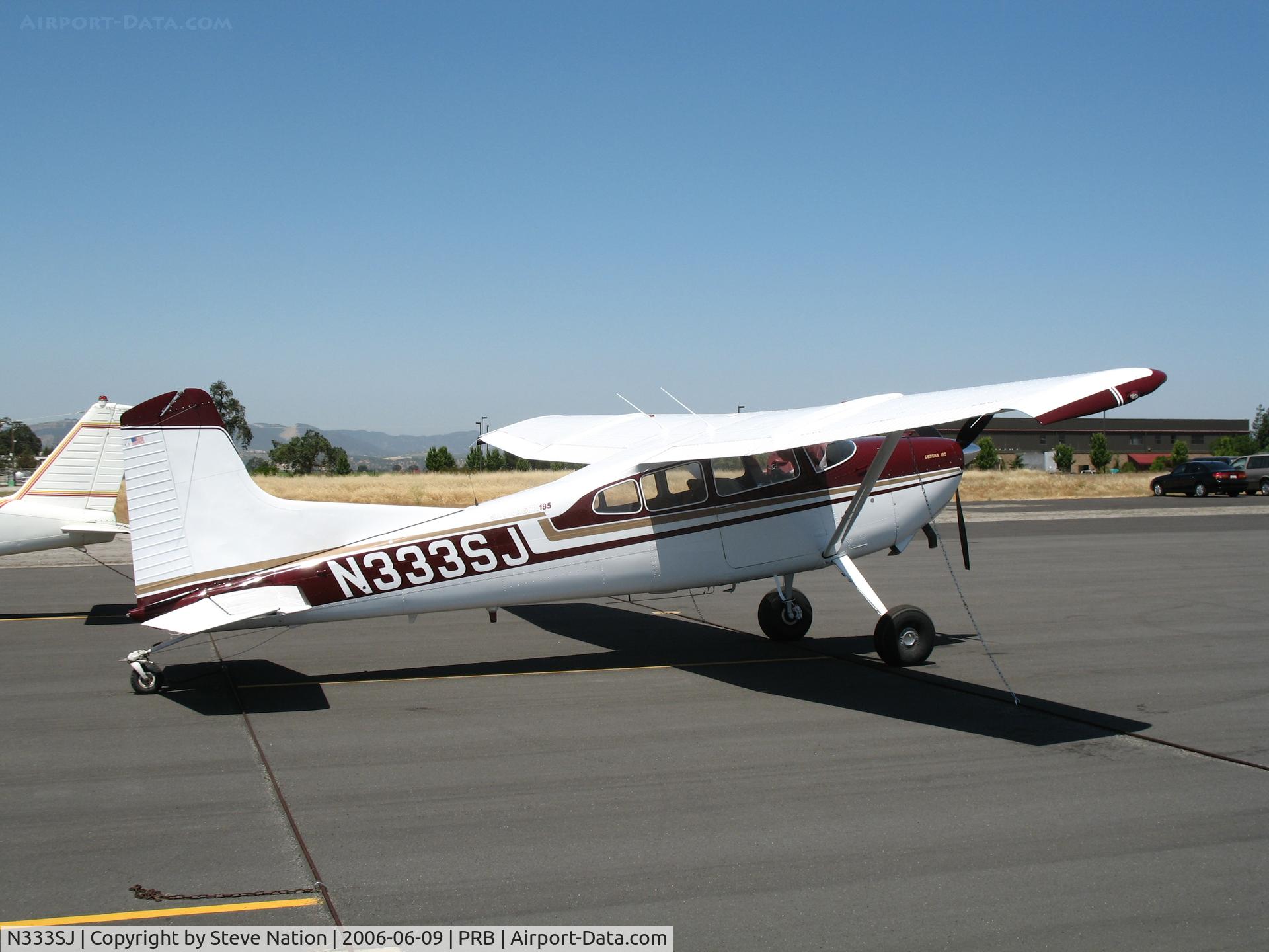 N333SJ, 1974 Cessna A185F Skywagon 185 C/N 18502614, 1974 Cessna A185F @ Paso Robles Municipal, CA