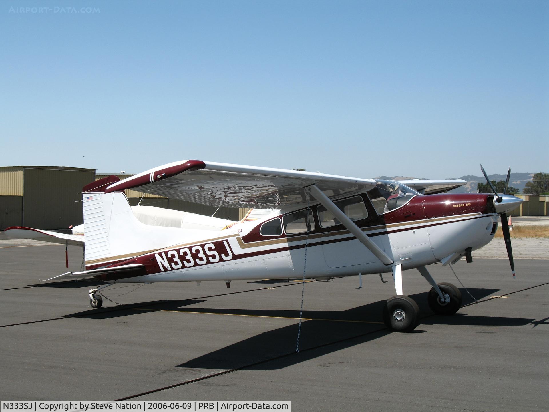 N333SJ, 1974 Cessna A185F Skywagon 185 C/N 18502614, 1974 Cessna A185F @ Paso Robles Municipal, CA