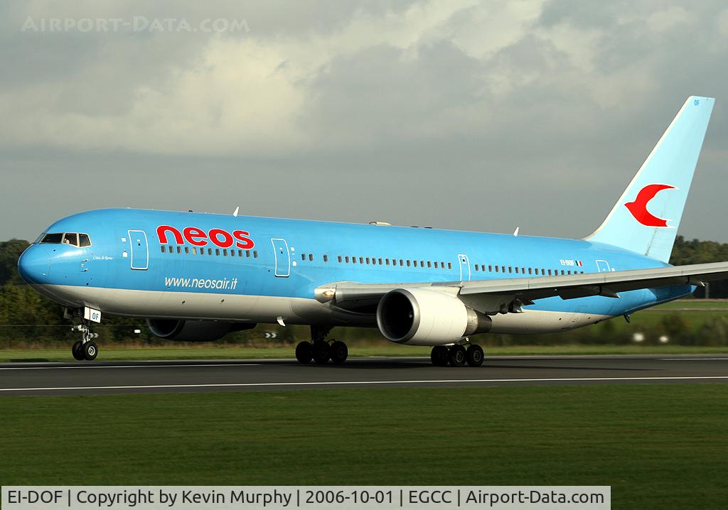 EI-DOF, 1996 Boeing 767-306/ER C/N 27610, Rare visitor to MAN