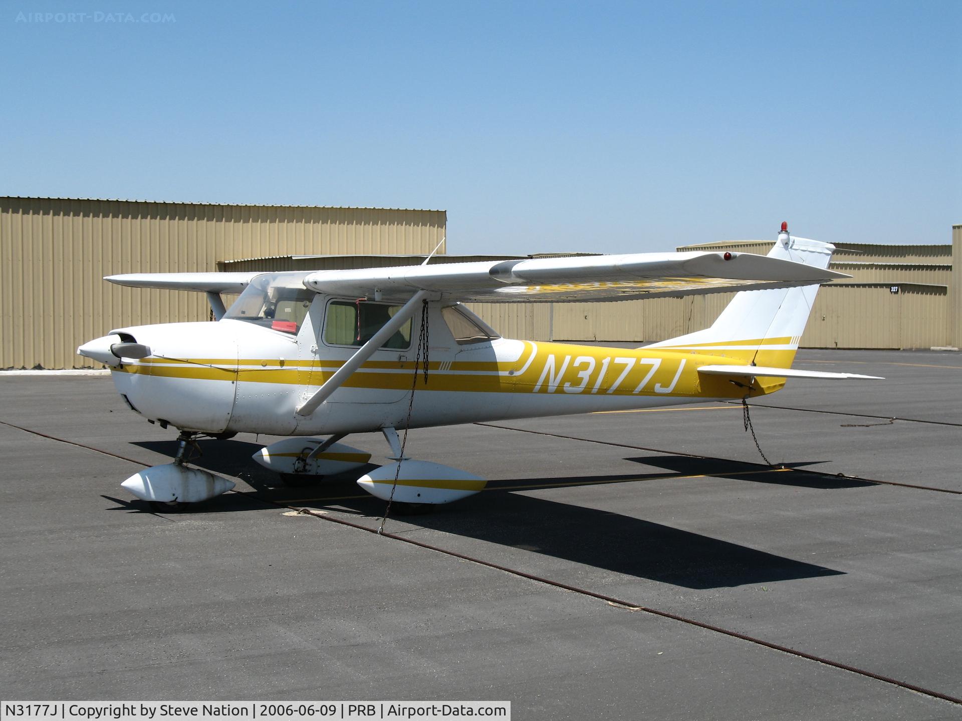 N3177J, 1966 Cessna 150G C/N 15065877, 1966 Cessna 150G @ Paso Robles Municipal, CA