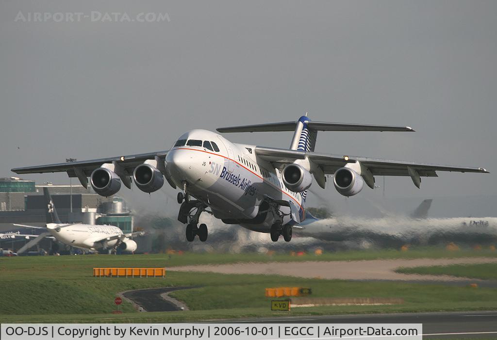 OO-DJS, 1996 British Aerospace Avro 146-RJ85 C/N E.2292, Belgian RJ