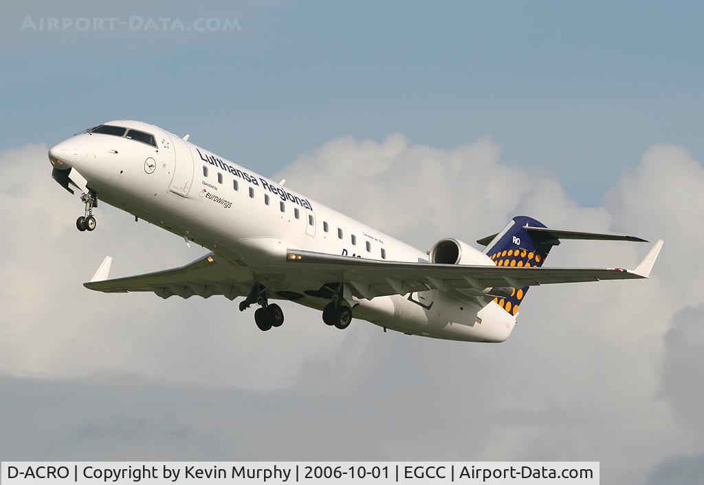 D-ACRO, 2001 Canadair CRJ-200LR (CL-600-2B19) C/N 7494, German commuter CRJ
