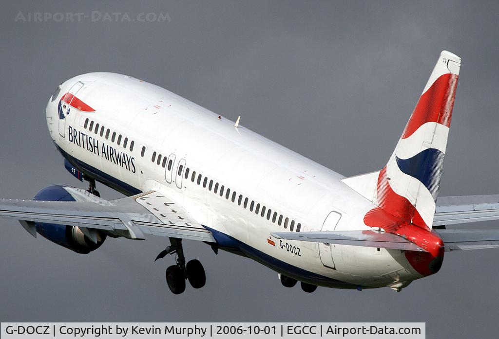 G-DOCZ, 1993 Boeing 737-436 C/N 25858, BA 737