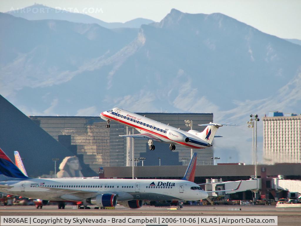 N806AE, 2001 Embraer ERJ-140LR (EMB-135KL) C/N 145503, American Eagle Airlines / 2001 Embraer EMB-135KL