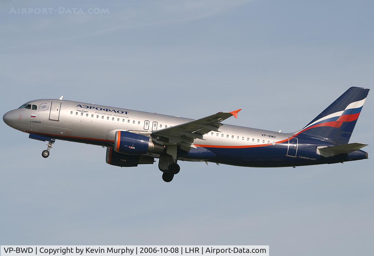 VP-BWD, 2003 Airbus A320-214 C/N 2116, Russian Bus