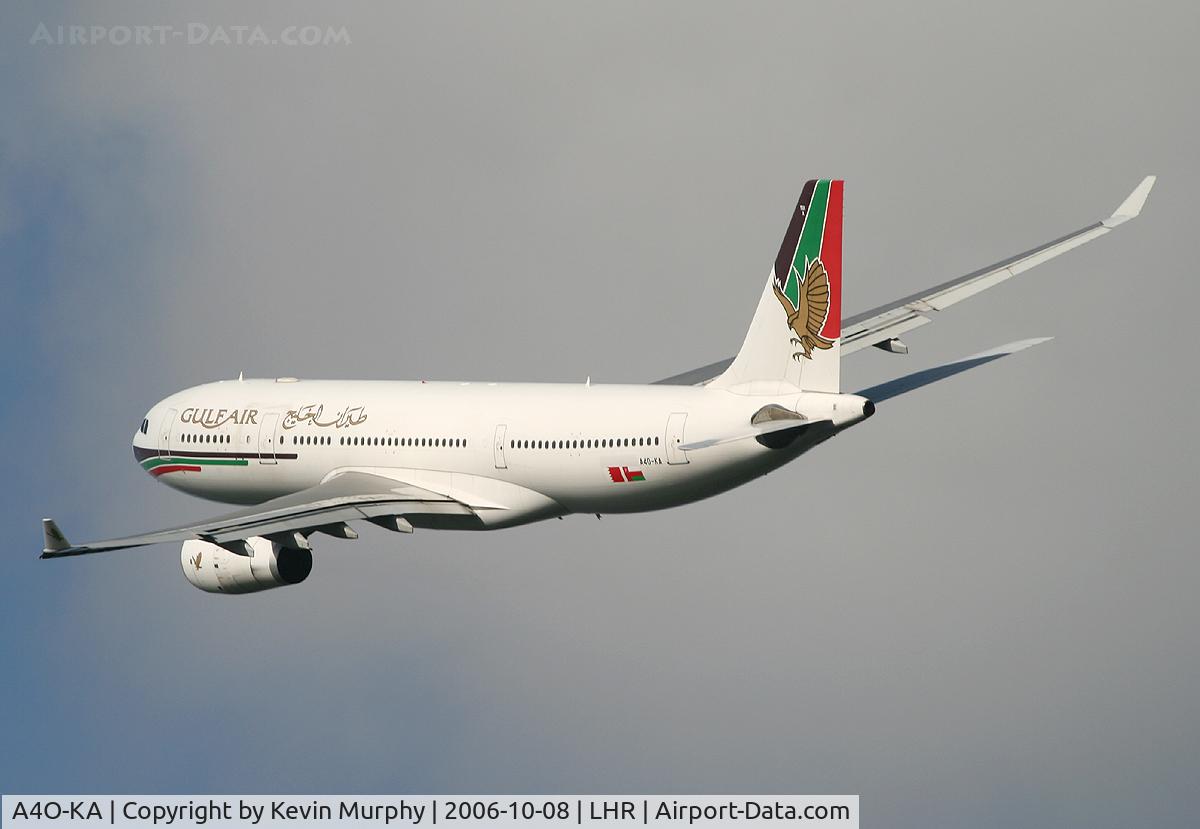 A4O-KA, 1999 Airbus A330-243 C/N 276, Gulf Air 340