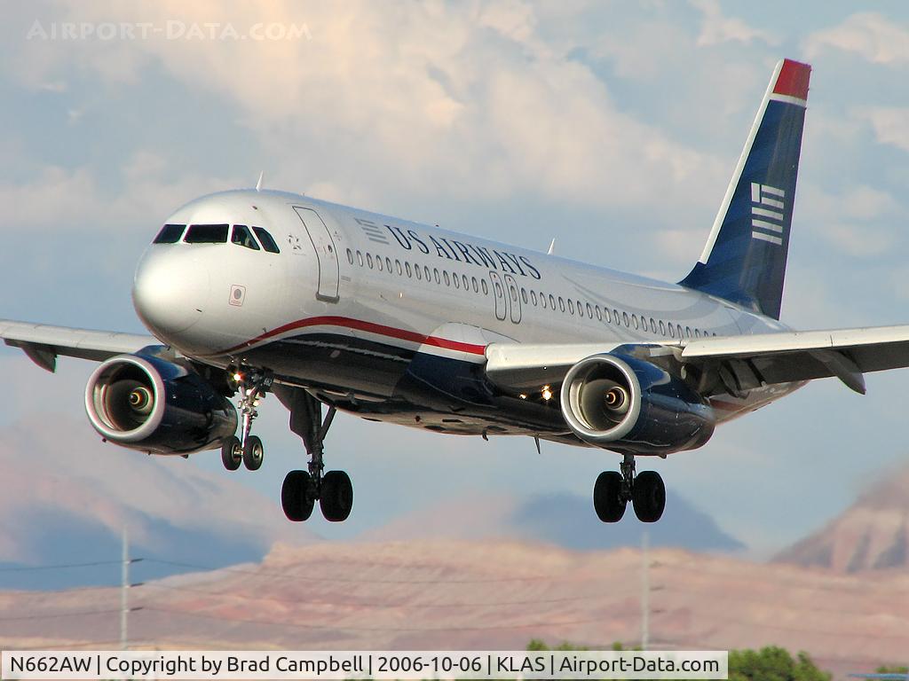N662AW, 2000 Airbus A320-232 C/N 1274, US Airways / 2000 Airbus Industrie A320-232