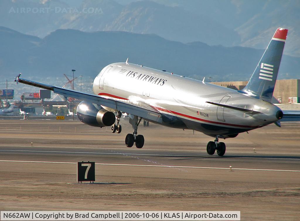 N662AW, 2000 Airbus A320-232 C/N 1274, US Airways / 2000 Airbus Industrie A320-232