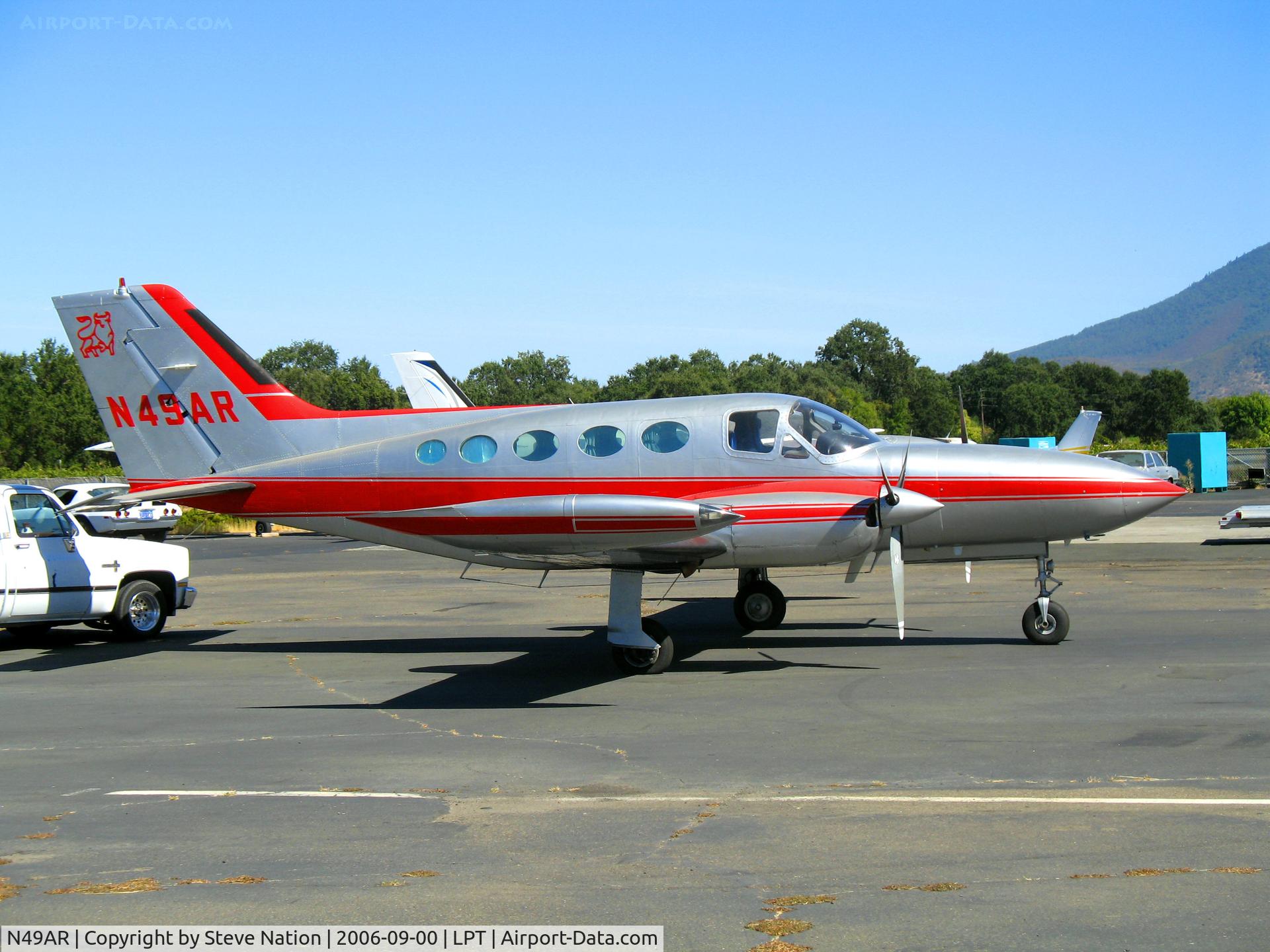 N49AR, 1974 Cessna 421B Golden Eagle C/N 421B0563, Tri-Party Inc. 1974 Cessna 421B @ Lampson Field (Lakeport), CA