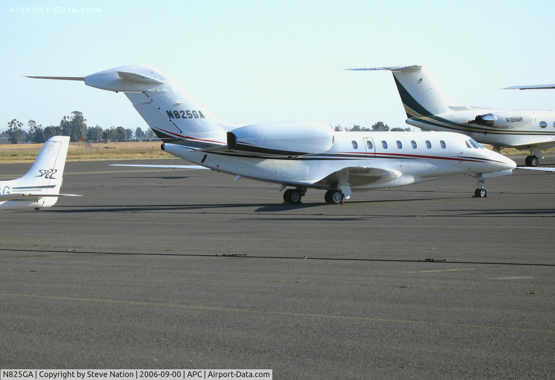 N825GA, 2001 Cessna 750 Citation X Citation X C/N 750-0143, Galt Aviation 2001 Cessna 750 @ Napa County Airport, CA