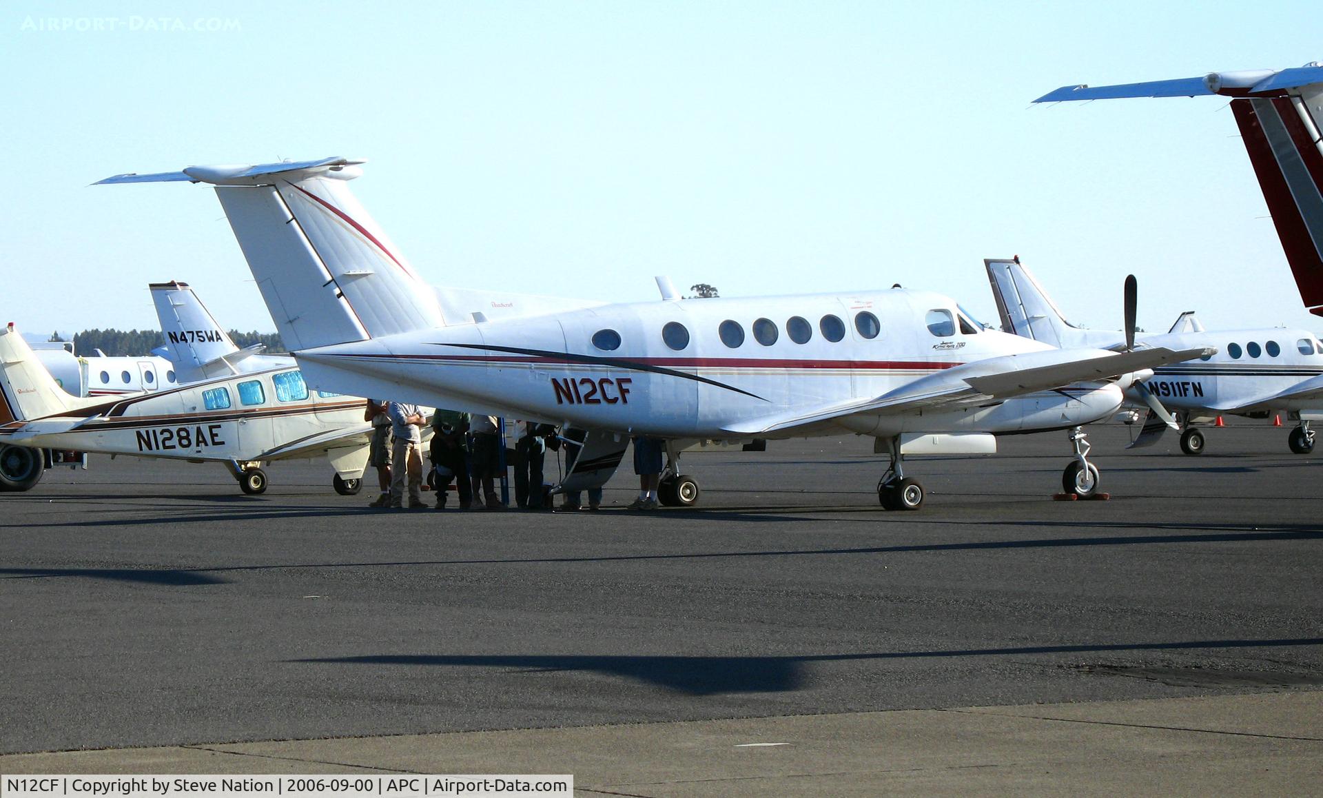 N12CF, 1979 Beech 200 C/N BB-534, 1979 Beech King Air 200 @ Napa County Airport, CA