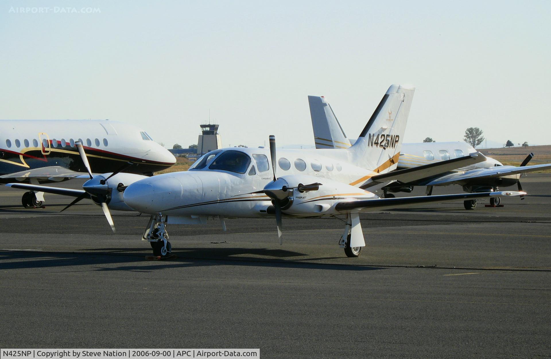 N425NP, 1985 Cessna 425 Conquest I C/N 425-0224, JH Aircraft Management 1985 Cessna 425 @ Napa County Airport, CA